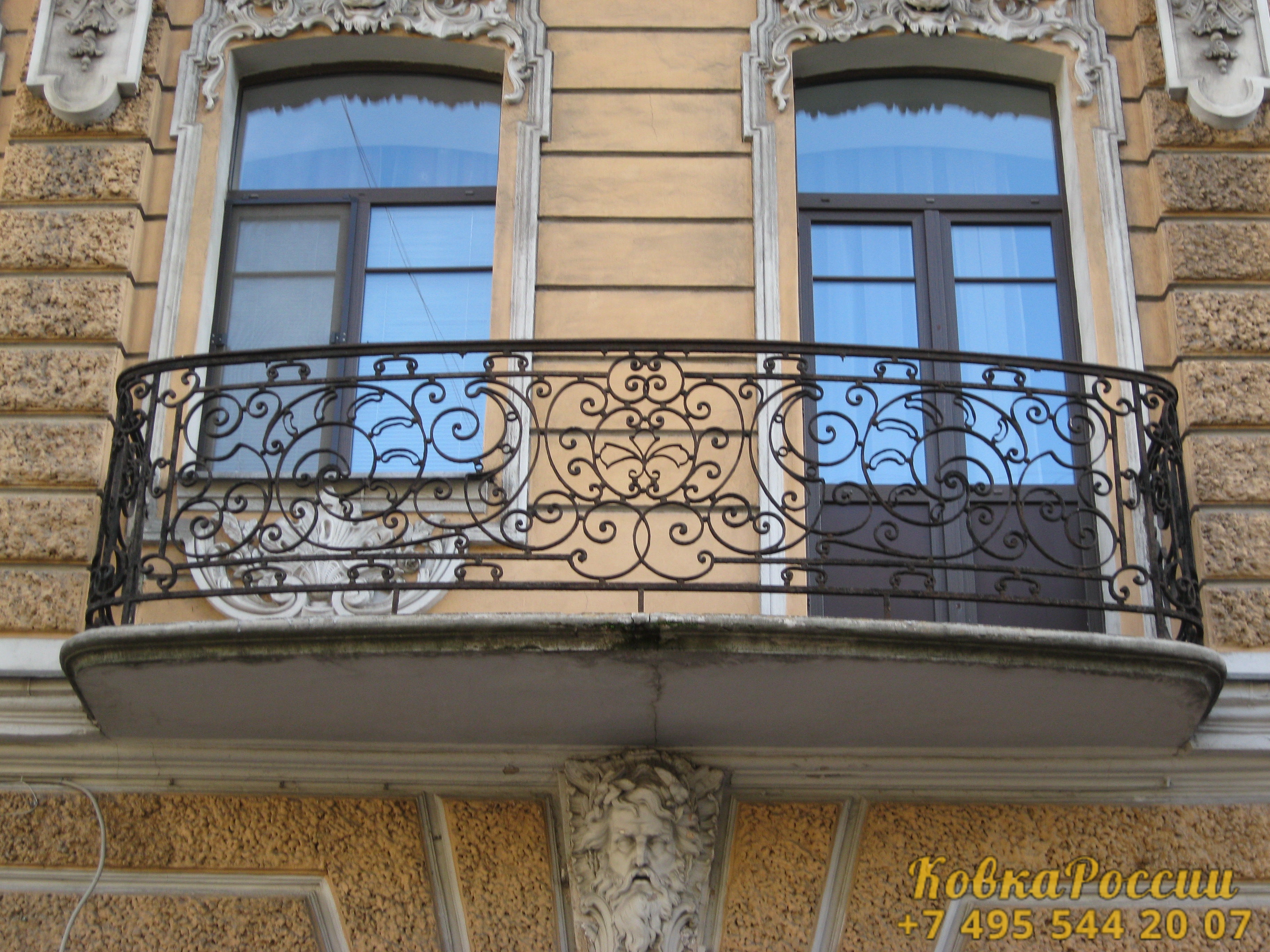 кованые балконы 014
